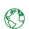 Earth globe icon