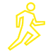 icon of person running