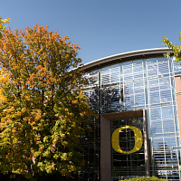Lillis Business Complex at the University of Oregon