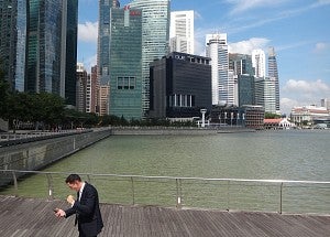 businessman in Singapore