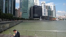 businessman in Singapore